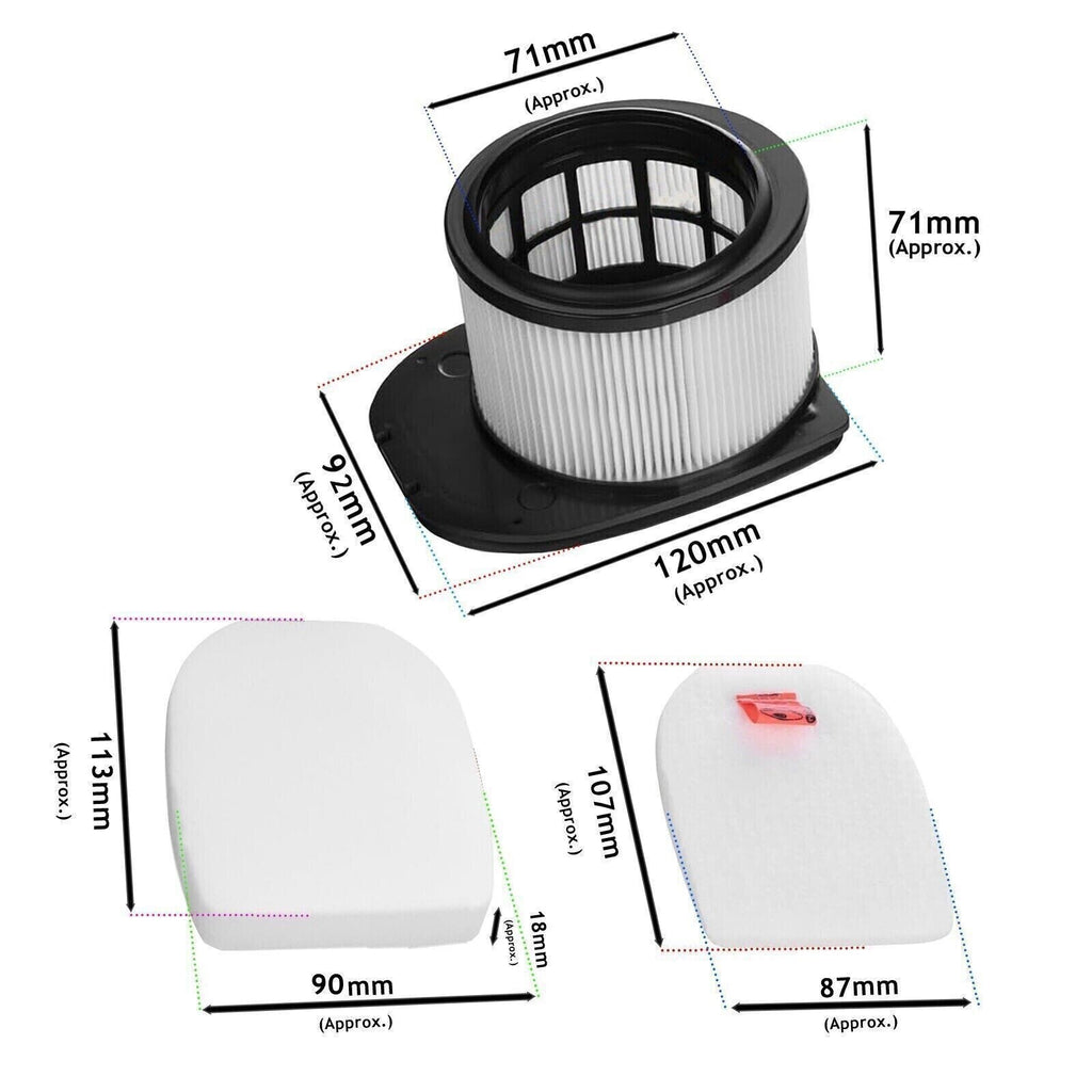 Filter Kit for SHARK Stratos IZ400 IZ420 IZ400UK IZ400UKT IZ420UK Anti Hair Wrap