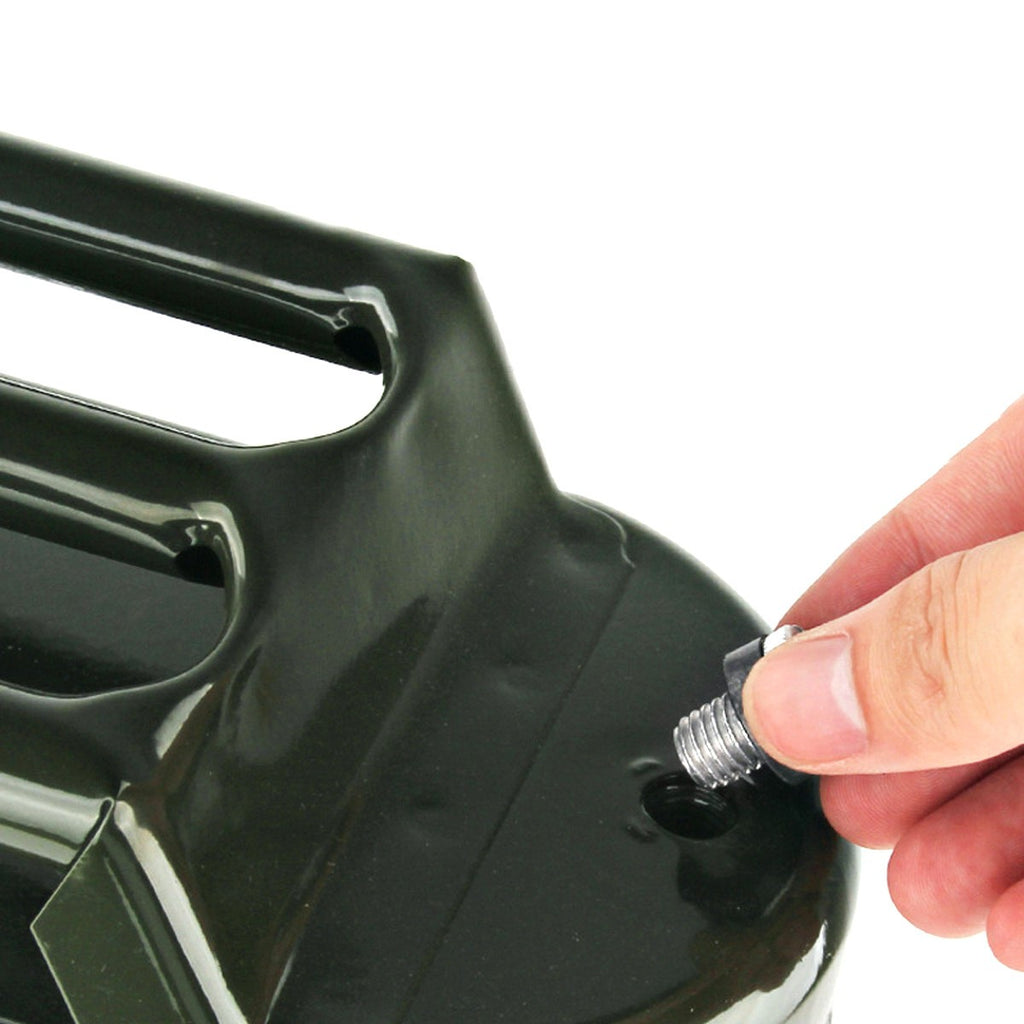 20L Jerry Can Car Storage Fuel Petrol Diesel Oil Container + Flexy Spout