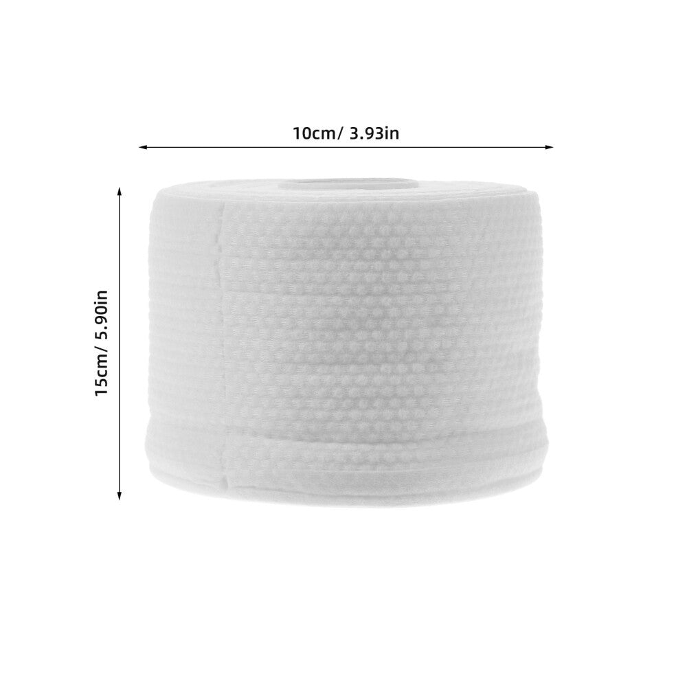 1 Roll Reusable Cotton Facial Towels Makeup Remover Pads Travel Cleansing Wipes