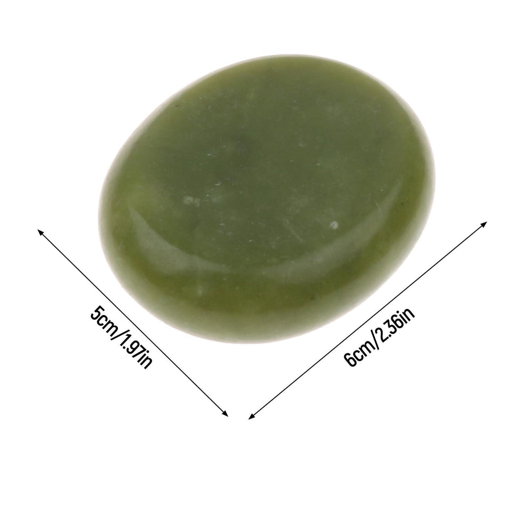 Professional Natural Jade Massage Stones Hot Cold Stone for Body