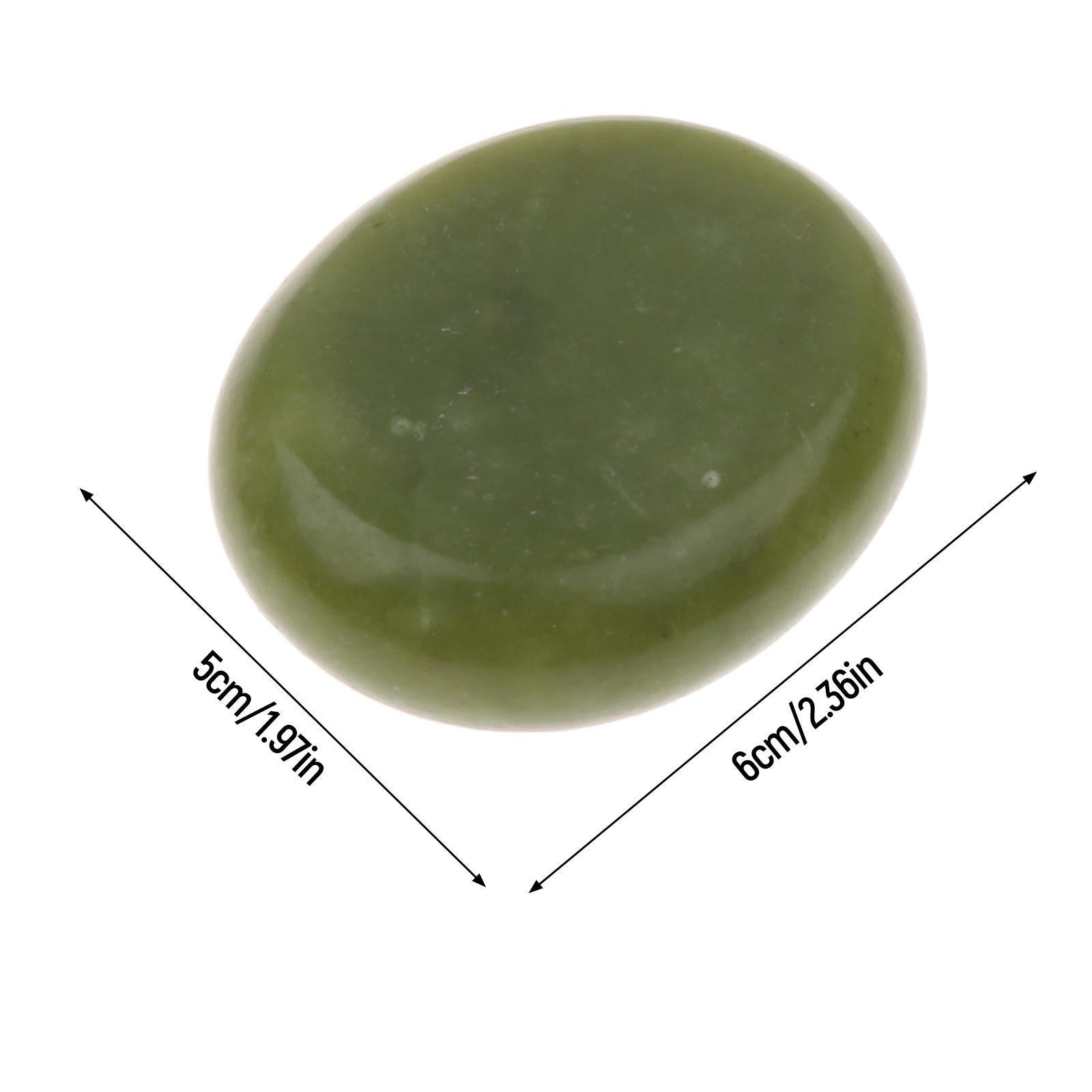 Professional Natural Jade Massage Stones Hot Cold Stone for Body