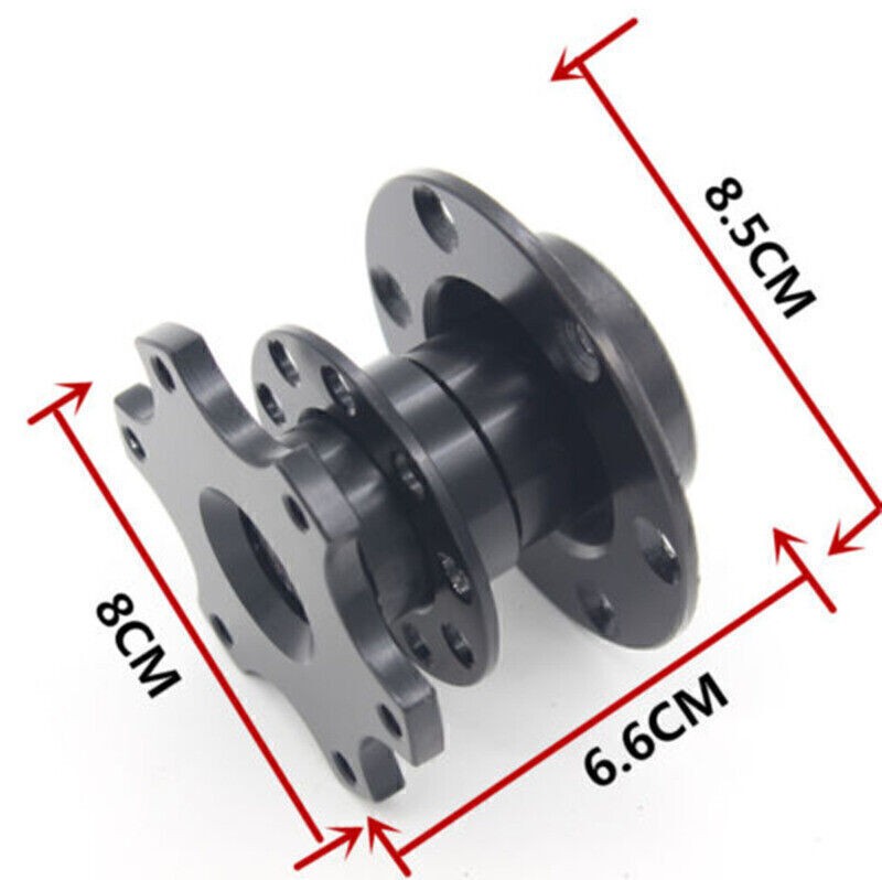 SNAP OFF QUICK RELEASE DETACHABLE STEERING WHEEL BOSS KIT HUB ADAPTER GROUP