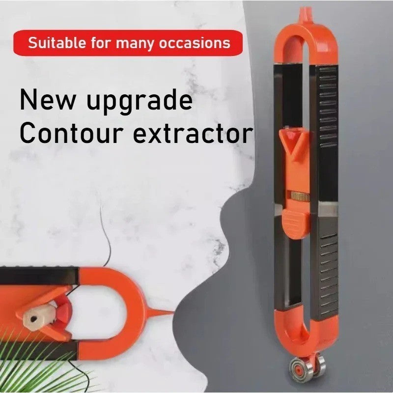 Profile Scribing Ruler Contour Gauge with Lock Precise Copy Irregular Shape Tool