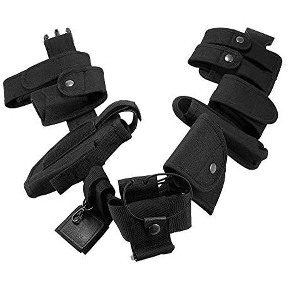 Tactical Security Duty Belt 10-in-1 Set Nylon Modular Law Enforcement Belt Kit