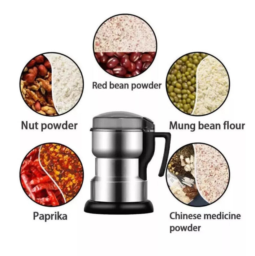 400W Electric Coffee Grinder Grinding Milling Bean Nut Spice Matte Blade Blender