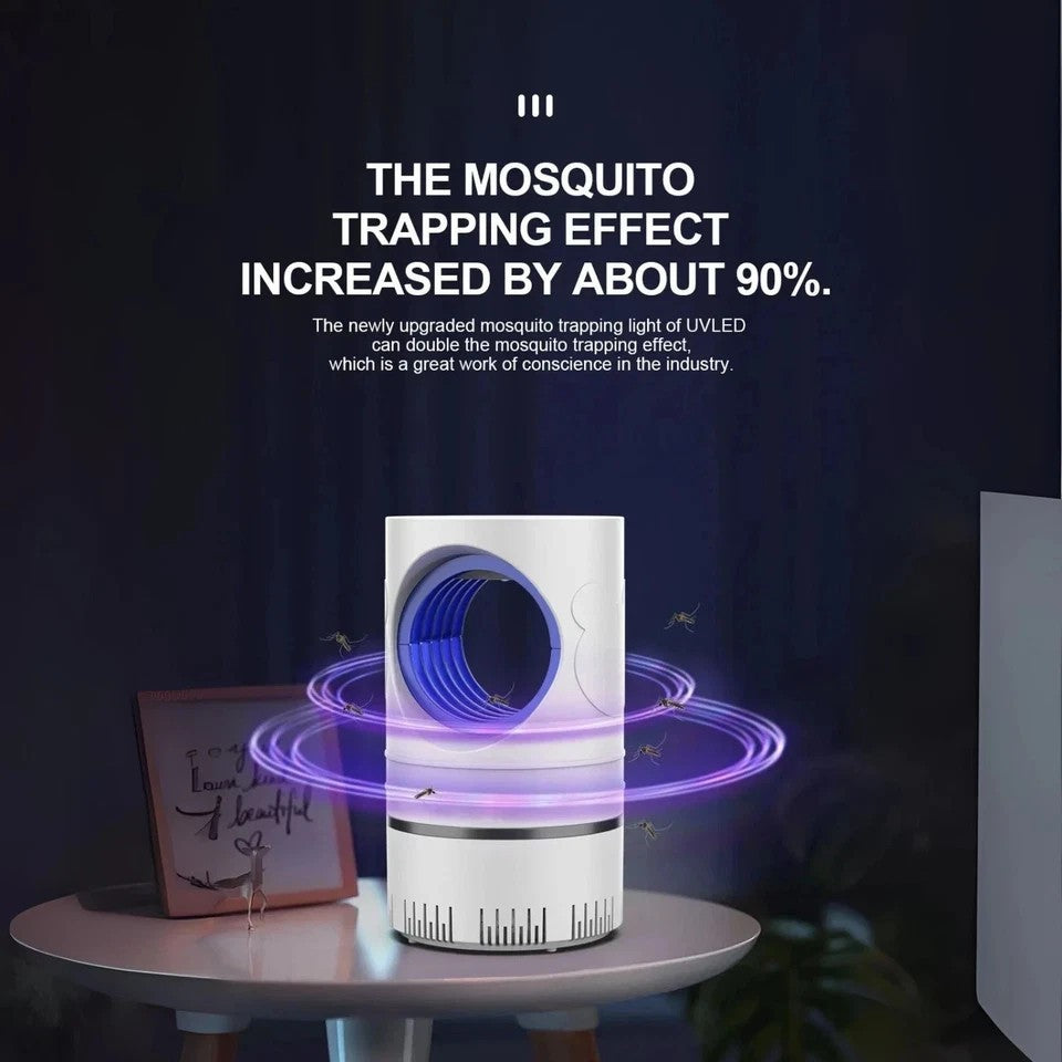 2X USB INSECT MOSQUITO KILLER BUG ZAPPERS FLY-PEST CATCHER TRAP LED LAMPS