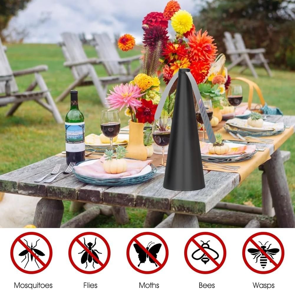 1/2Pack Electric Fly Fan Fly Repellent Fan Portable Keep Flies & Bugs Away Fans