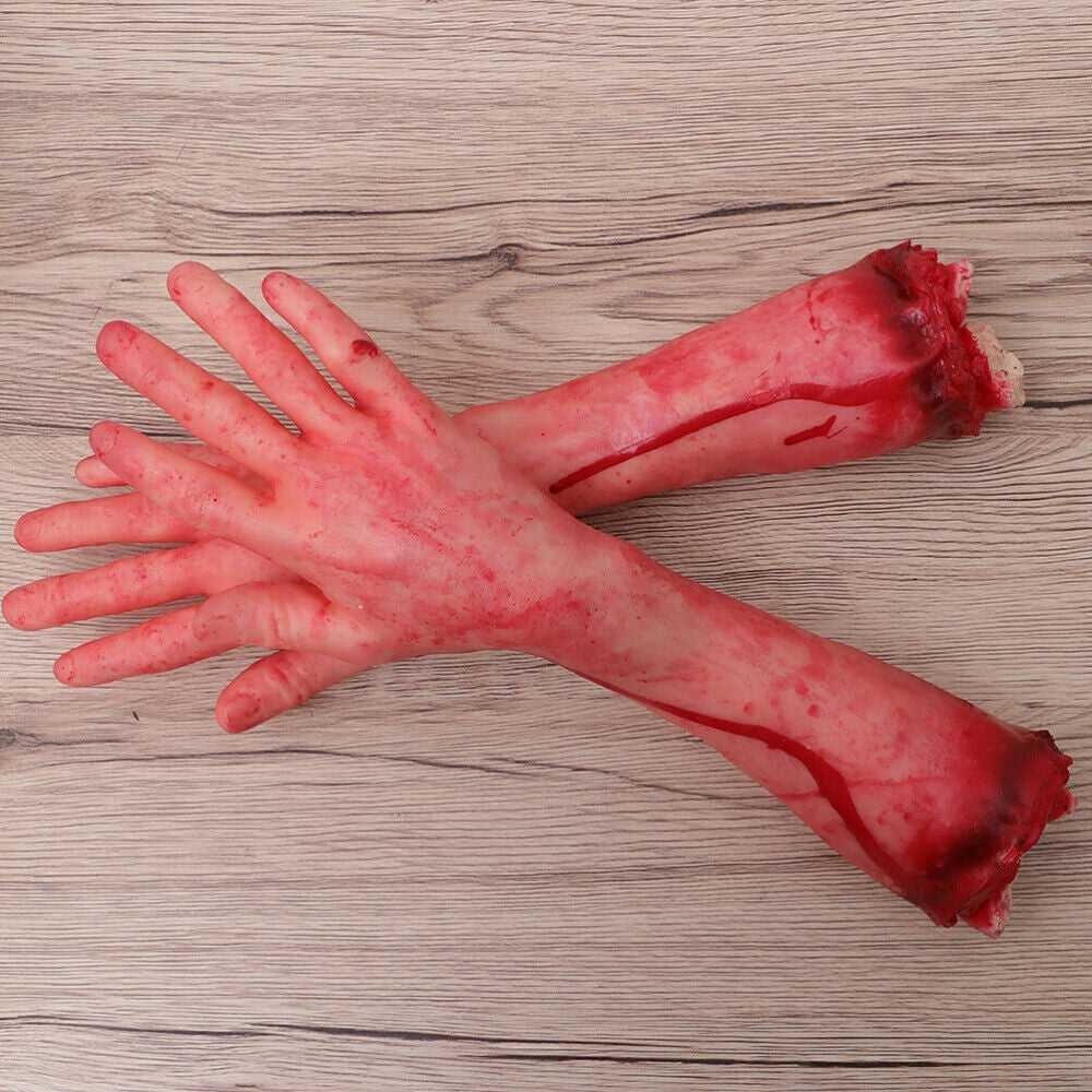 5 Pcs props for severed limbs Bloody body parts Halloween