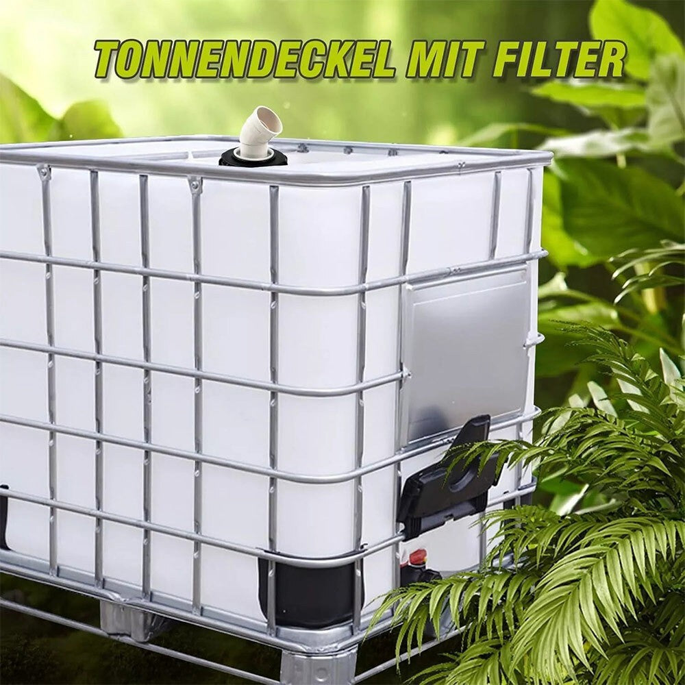 45° IBC Lid Filter Ton Barrel Cover Cap Water Tank IBC Tank Cover Fitting HOT