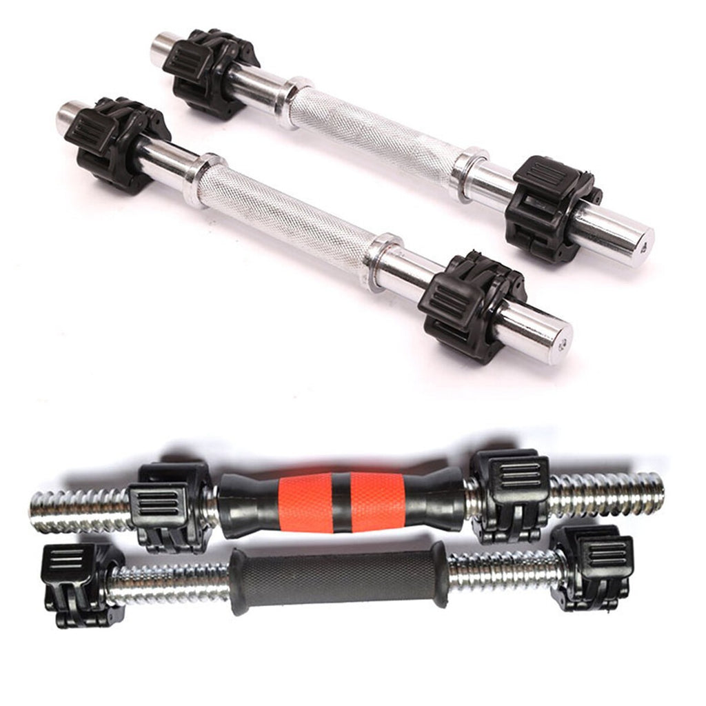 2xOlympic Spinlock Collars Barbell Dumbbell Clips Clamp Weight Bar Locks 28mm