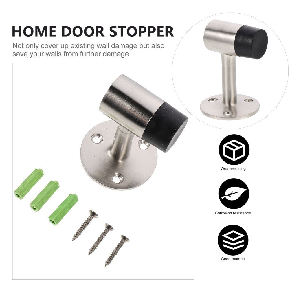External Door Stop Heavy Duty Stopper Anti-collision Doorstop Stoper
