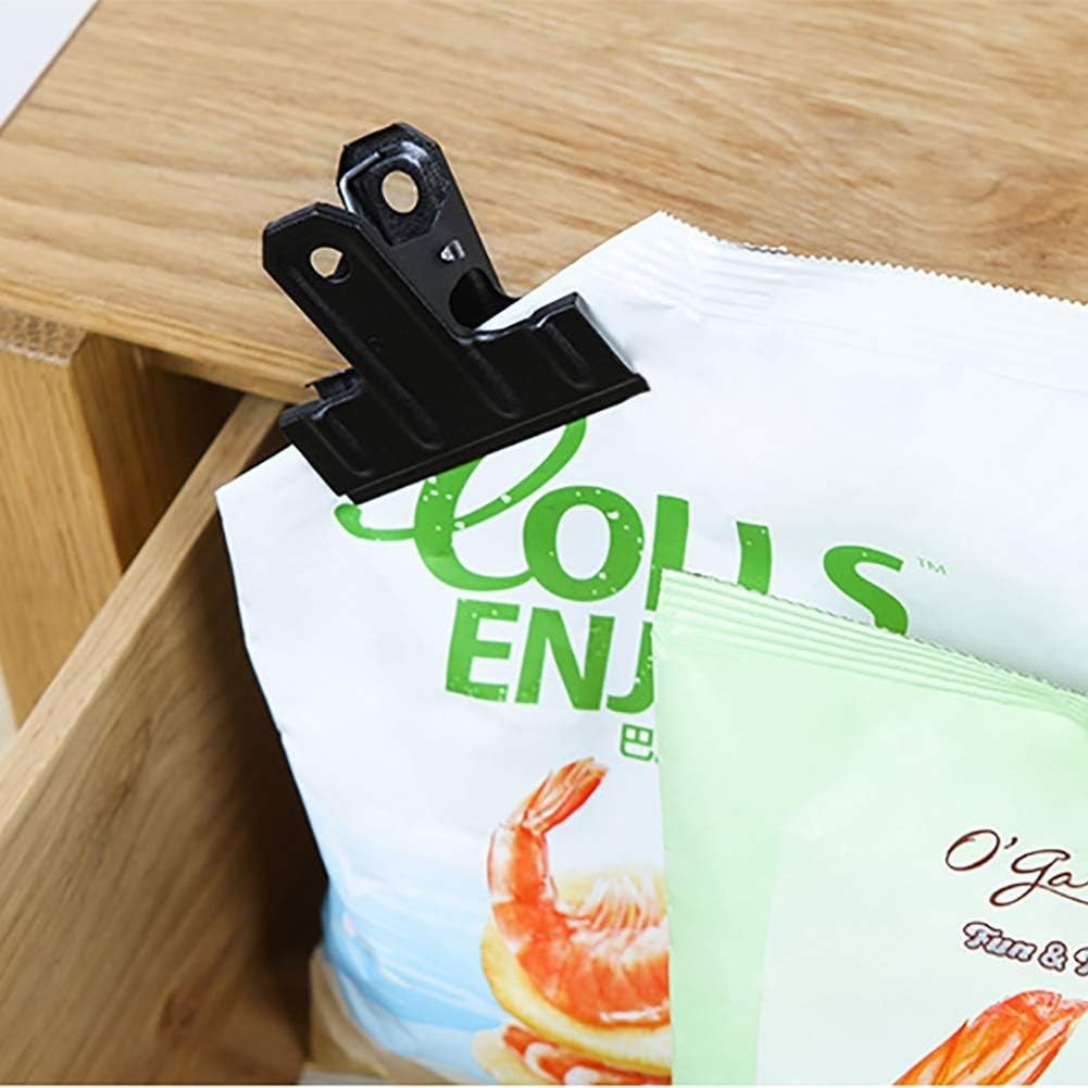 Large Bull Clips Thickened 10 Pack 3 Inch Long Big Metal Binder Paper Clip