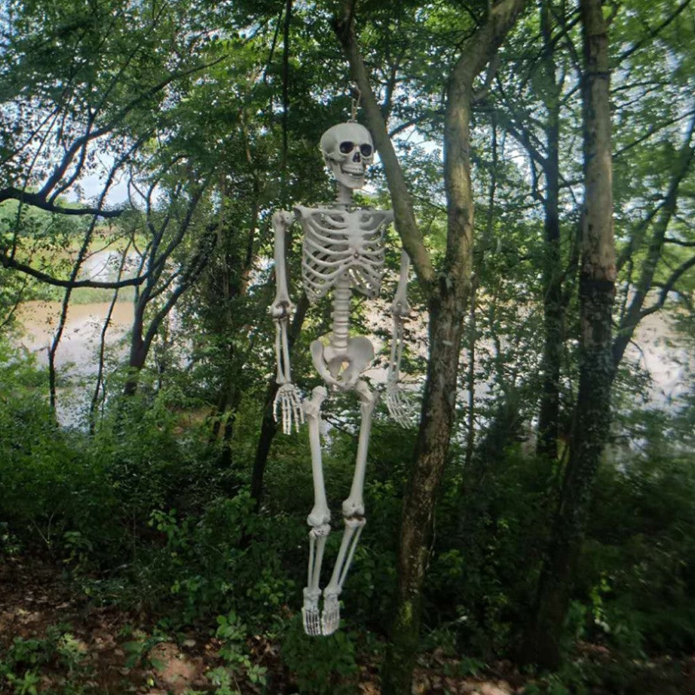 90cm Halloween Poseable Skeleton Full Life Size Human Skeleton Decoration