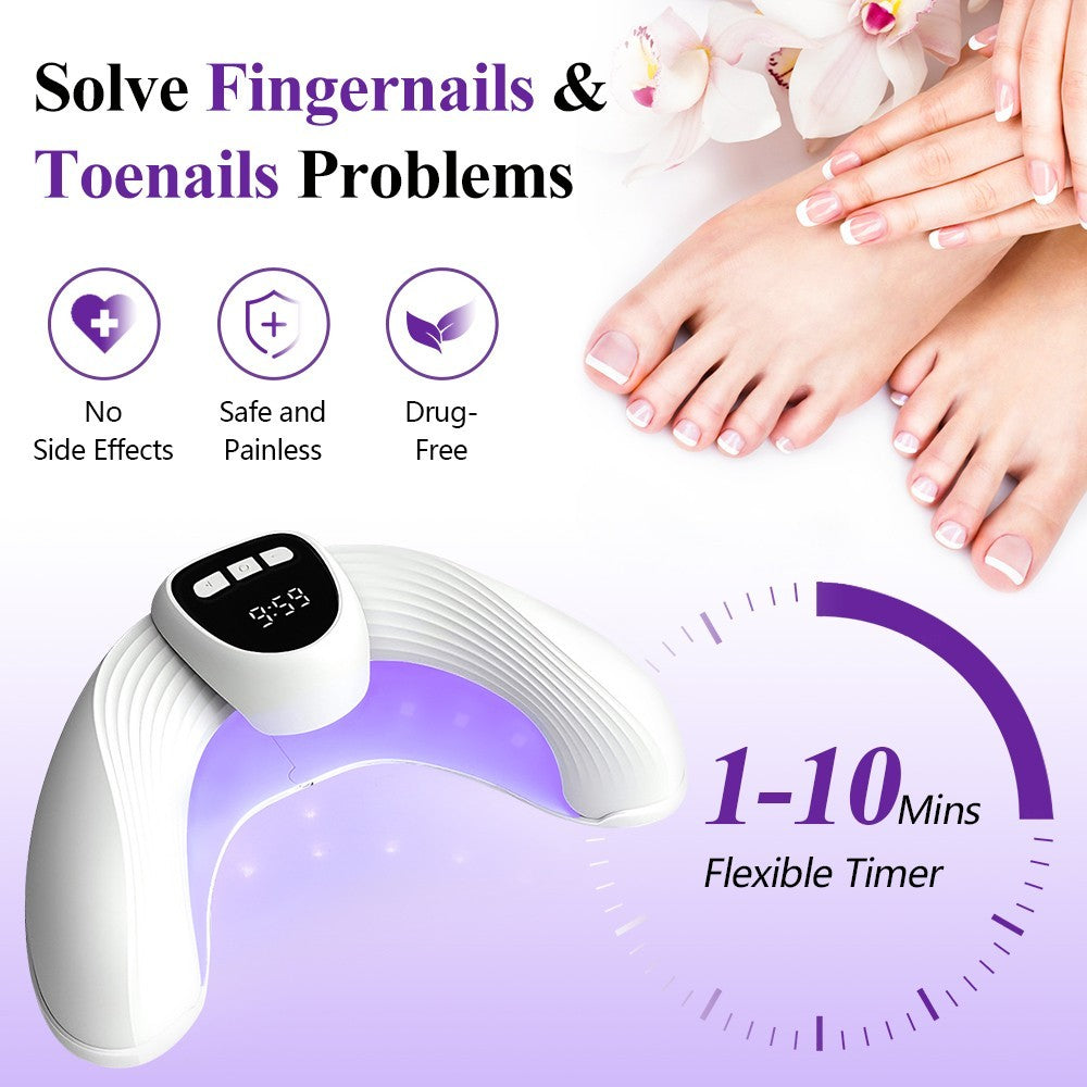 Nail Fungus Laser Device Light Therapy Onychomycosis Toes Treatment Anti Fungal