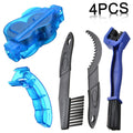 4PCS/Set Bicycle Chain Wheel Cleaning Brushes Bike Wash Scrubber Cleaner Tool GB