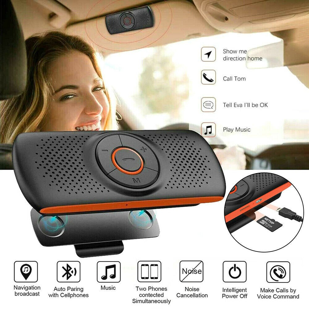 Car Bluetooth Speaker Bluetooth in Car Speakerphone for Handsfree Talking