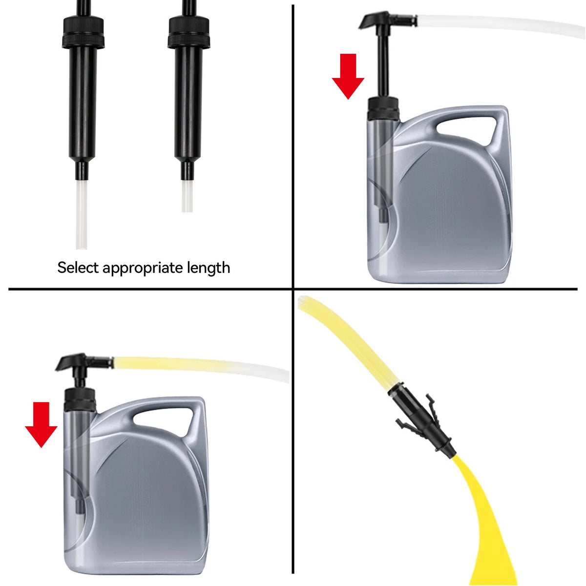 Auto Car Manual Fluid Transfer Pump Liquid Lubricant Gear Oil Transmission Tool