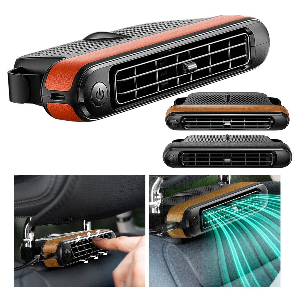 USB Refrigeration Car Fan Backseat Cooling Solution for a Comfortable Drive.*