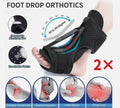 2*Adjustable Plantar Fasciitis Night Splint Brace Foot Drop Orthotic Injury