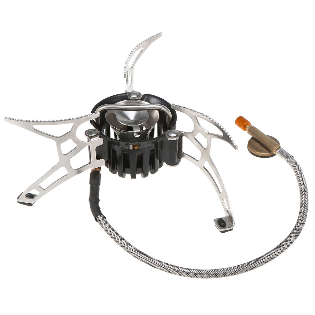 Outdoor Camping Multi Fuel Oil Stove with 500ml Gasoline Fuel Bottle