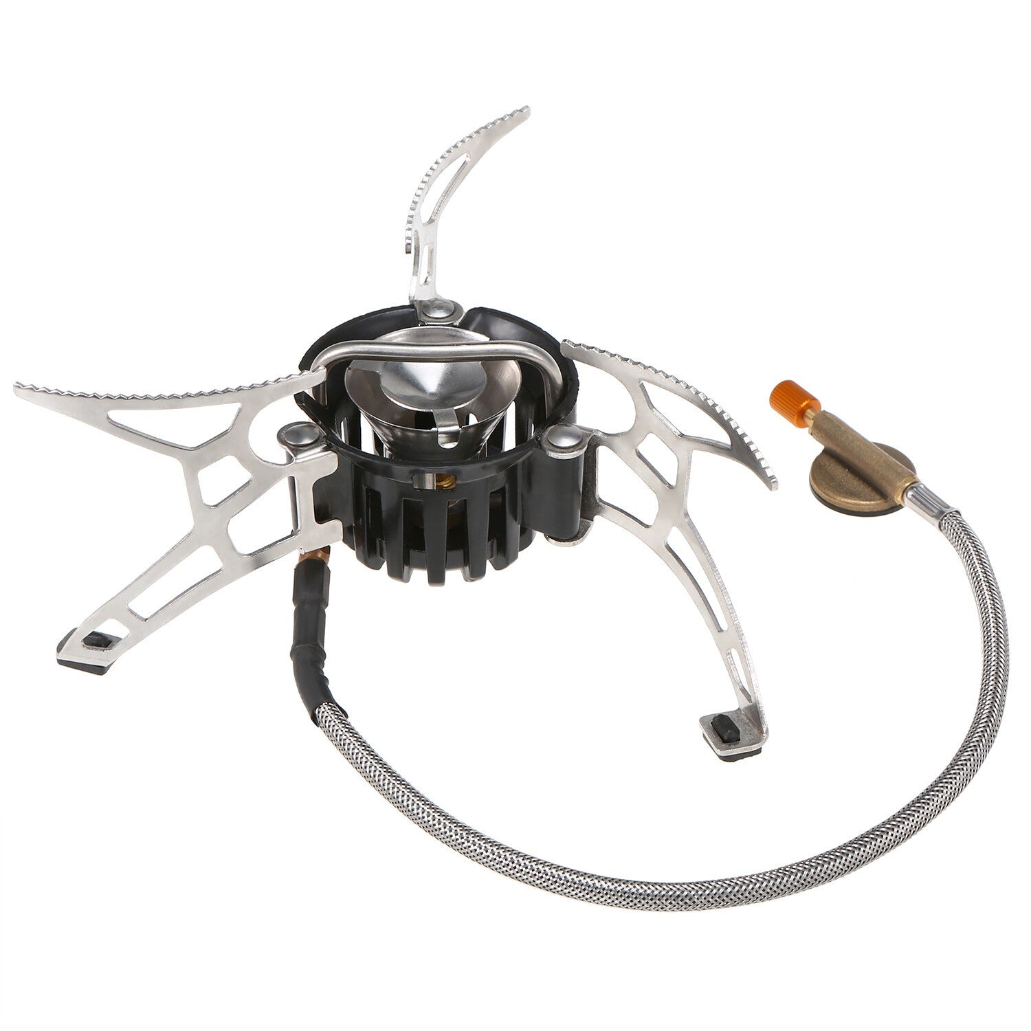 Outdoor Camping Multi Fuel Oil Stove with 500ml Gasoline Fuel Bottle