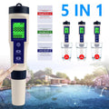 5in1 Water Quality Meter PH/TDS/Temp/EC/Salinity Meter High Accuracy Pen Tester