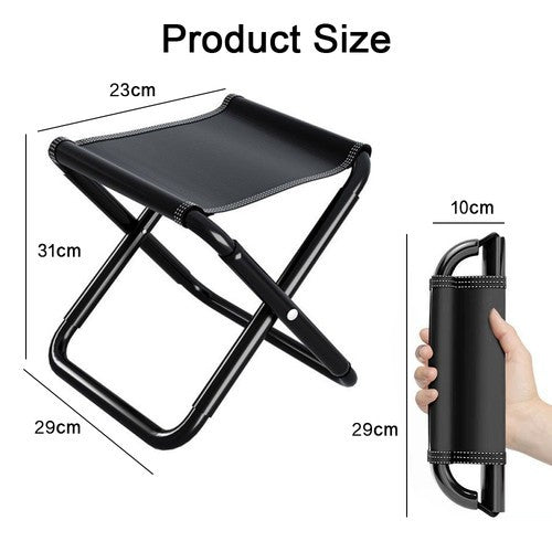 Chair Seat Hiking Portable Outdoor Folding Stool Fishing Camping Picnic UK