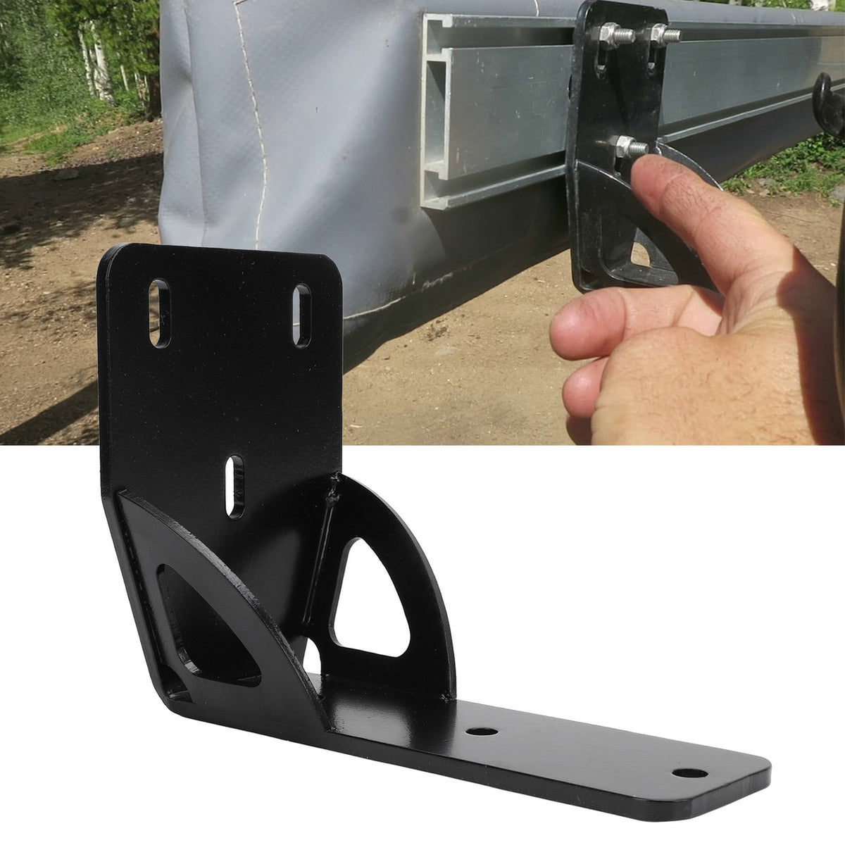 Awning Mounting Bracket Gusseted Awning Bracket 50mm Easy Installation Metal Pre