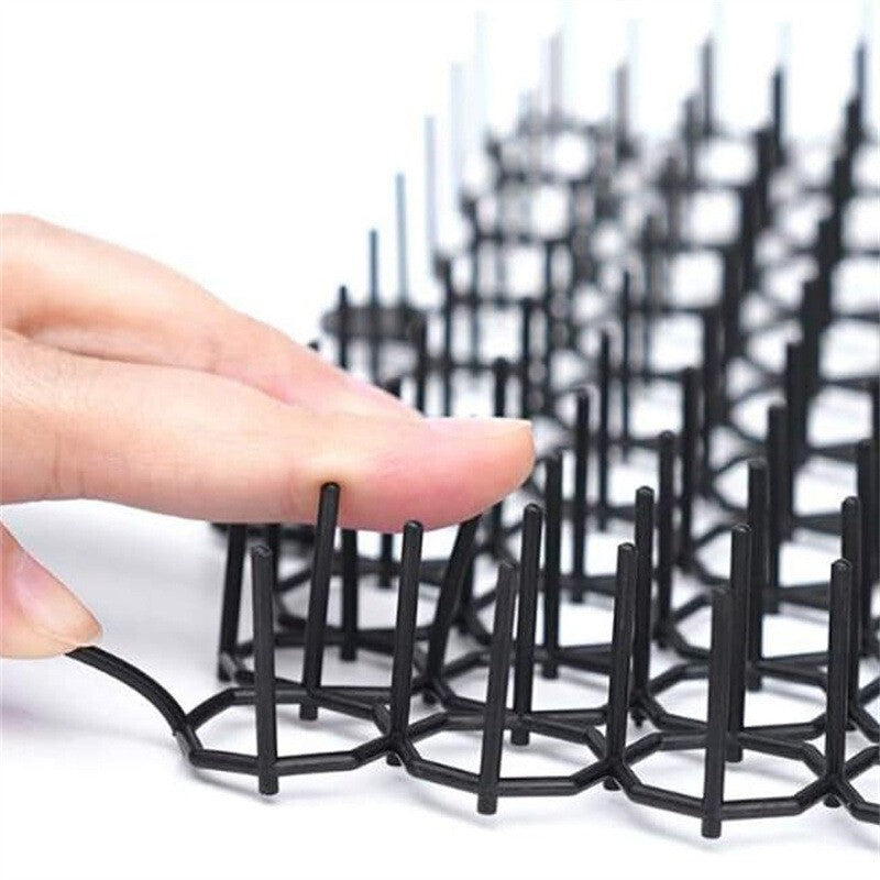 12X Cat Scat Mat Spike Anti-Cat Prickle Strip Deterrent Garden Repellent Animal