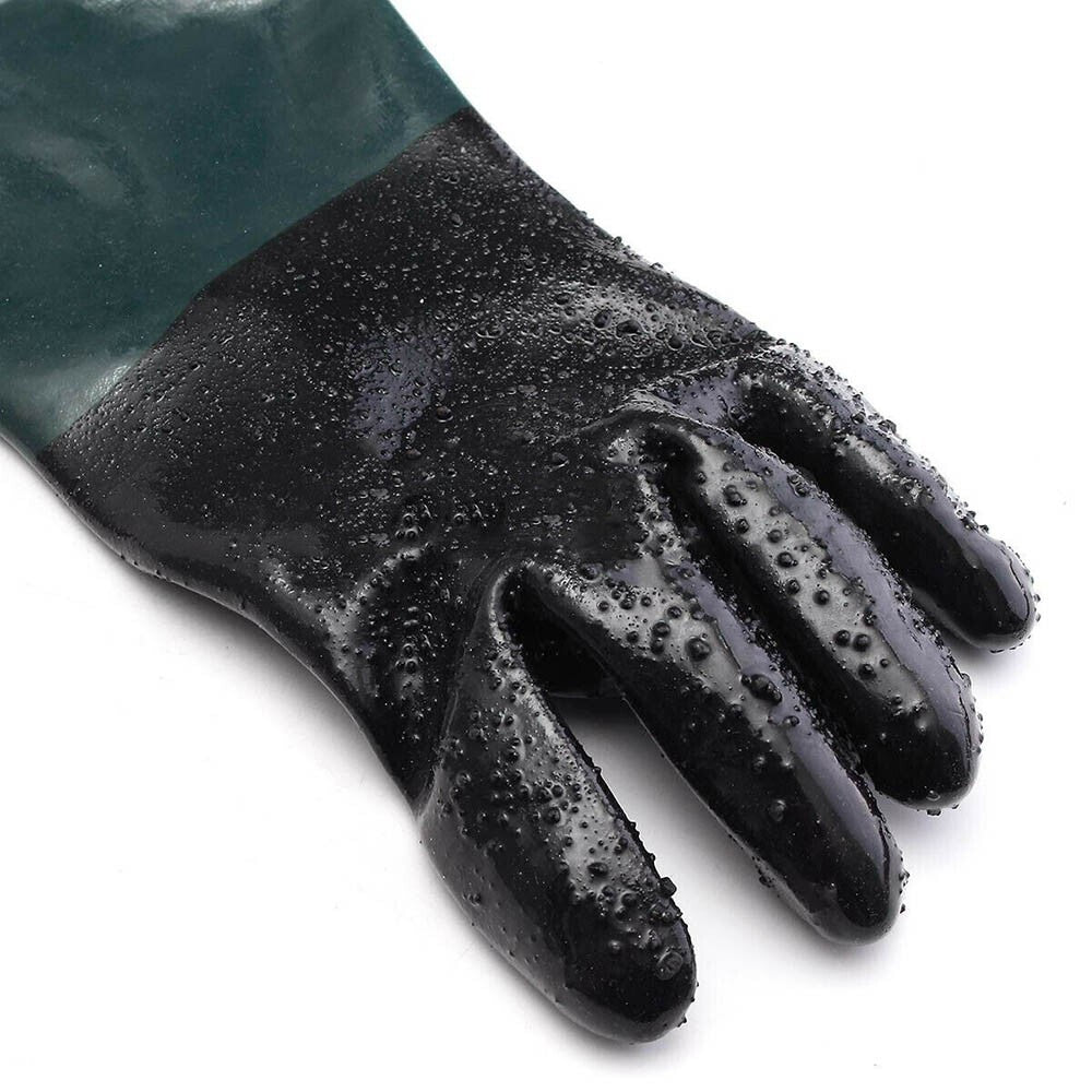 Latex Sandblasting Working Gloves for Sandblaster Sand Cabinet Blasting