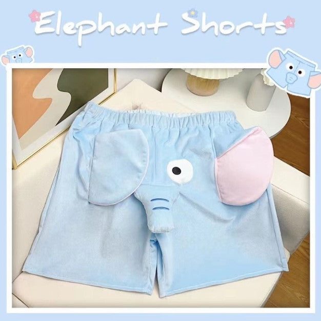 Shorts A Fun Elephant Boxer Novelty Shorts Humorous Underwear Prank Gifts