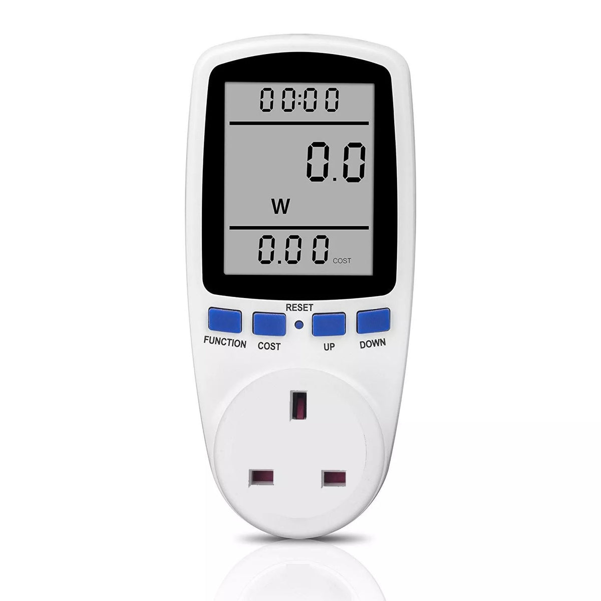 Electricity Power Consumption Meter Energy Monitor Watt Analyzer Kwh UK Plug-in