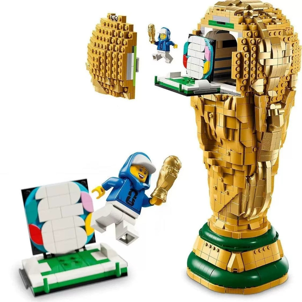1:1 FIFA World Cup Trophy Building Blocks 36cm Collectible for Soccer Lovers