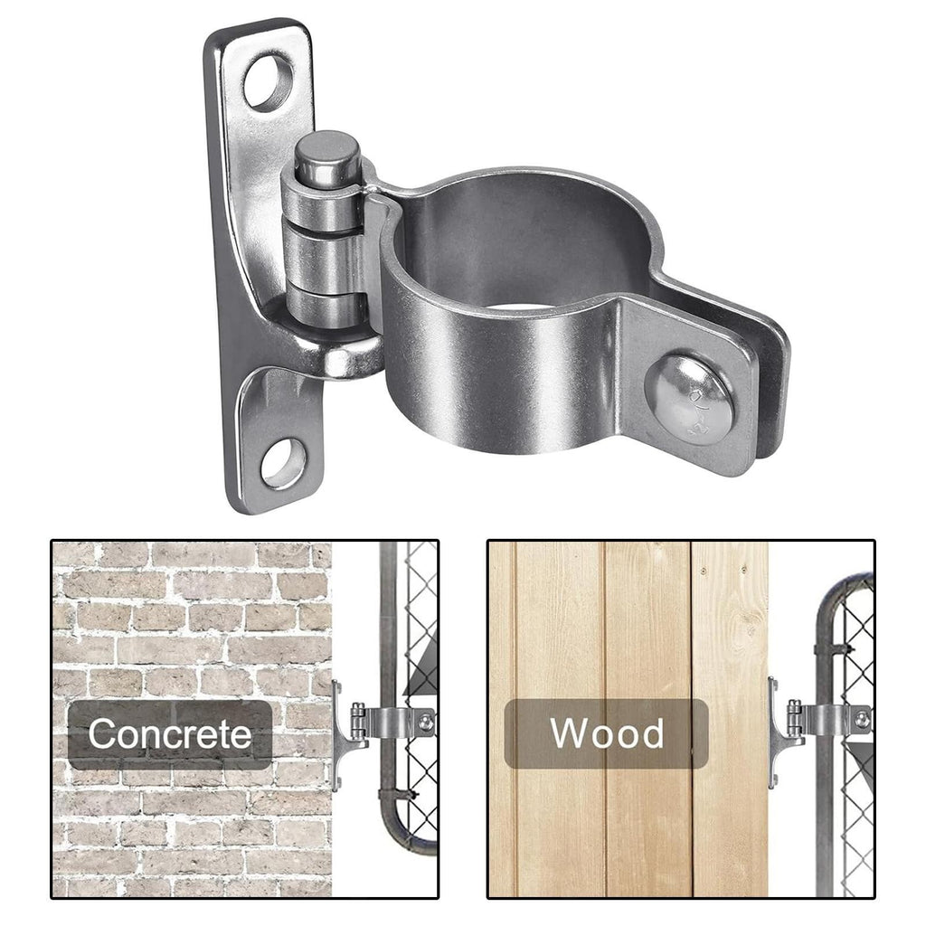 Gate Hinges Screw Mounting Sturdy Accessories Heavy Duty Hardware Wall Mount.*