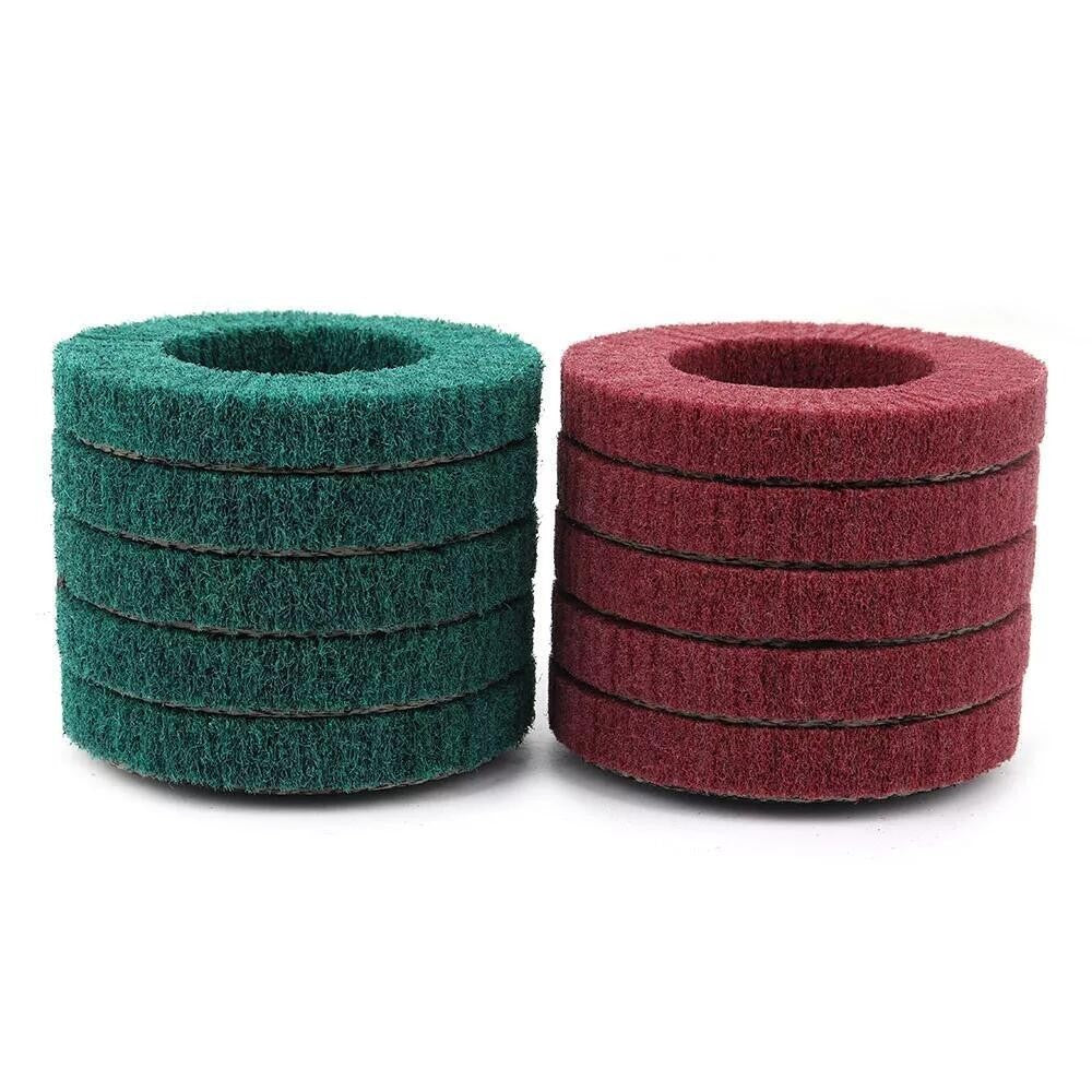 4" Nylon Fiber Wheel Flap Disc Abrasive Polishing Buffing Pad for Angle Grinder