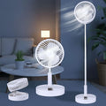 Cordless Fan, 2026 New Portable Folding and telescopic Fan 7200mah.*