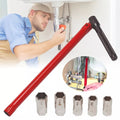 8-13mm Tubular Hex Socket Spanner Plumber Tap Sink Water Pipe Wrench Tool Kit
