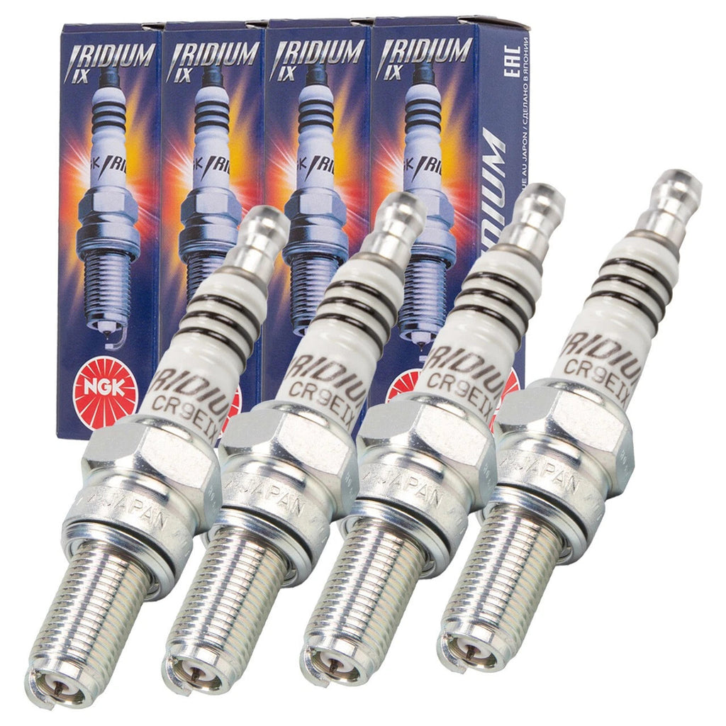 KIT 4 NGK CR9EIX 3521 IRIDIUM SPARK PLUG For YAMAHA YZF R1 FZ1 FZ6 KAWASAKI