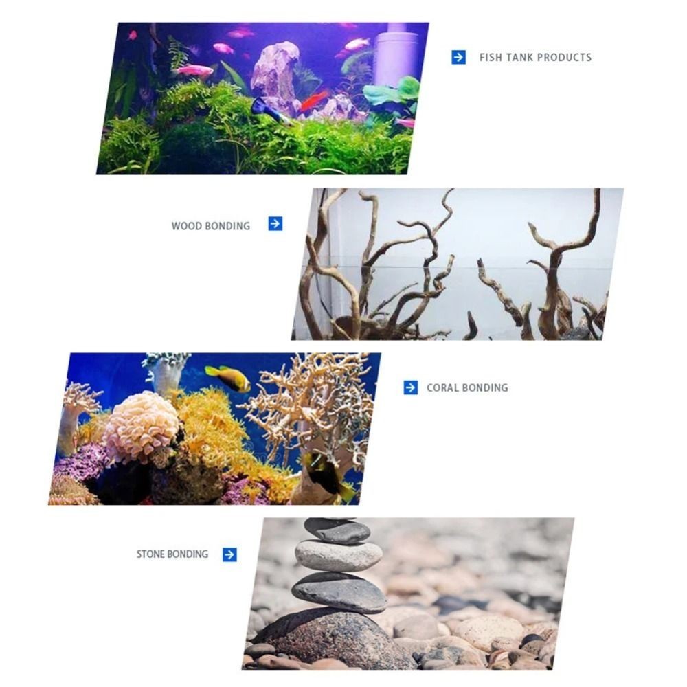 5Pcs Instant Fish Tank Landscaping Moss Glue  Aquarium