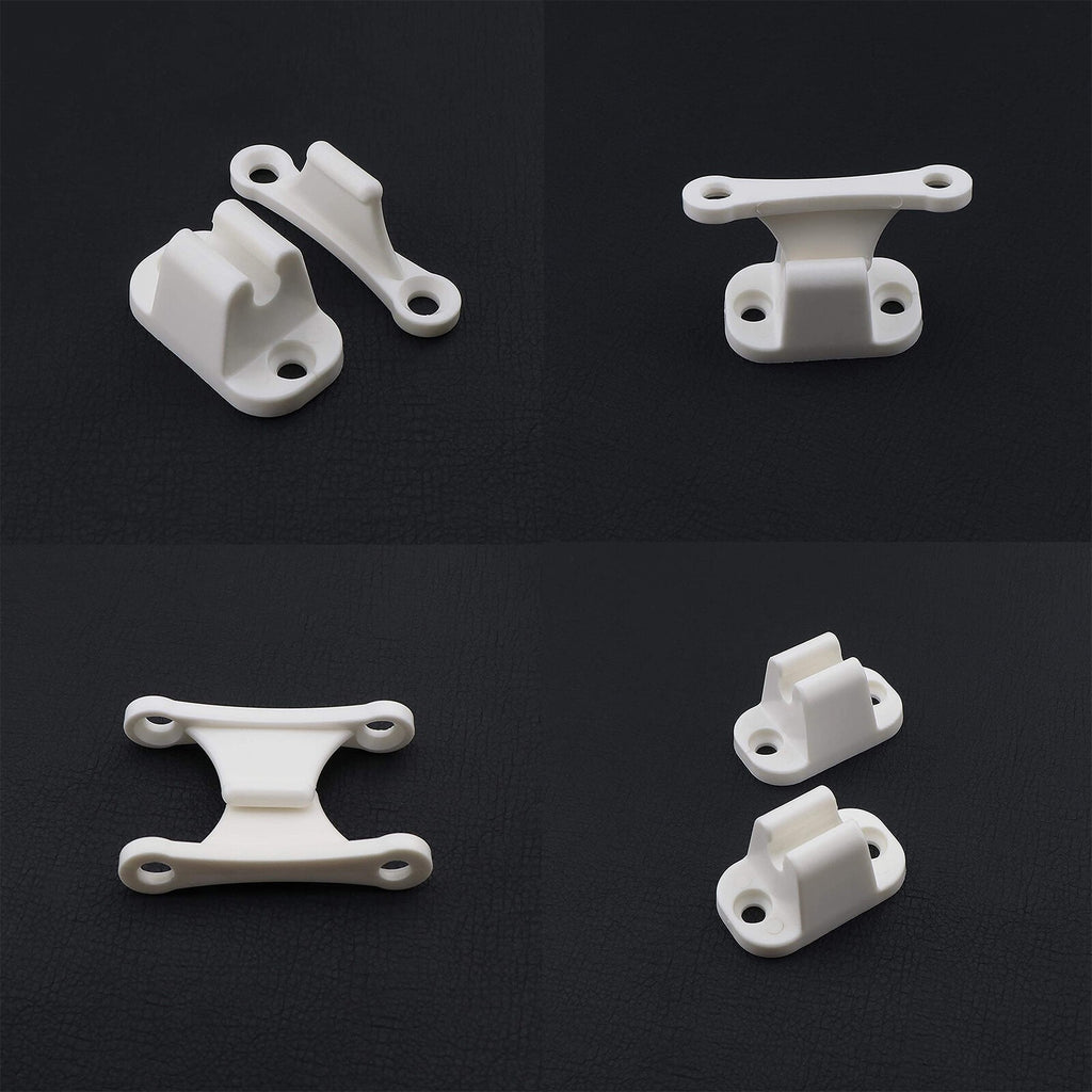 Pair RV Camper Caravan Motorhome Door Stop Retaining Catch Latch Holder Kit UK