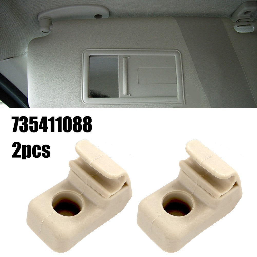 Car Sun Visor Bracket Set 735411088 for Fiat Grande Punto and Other Models
