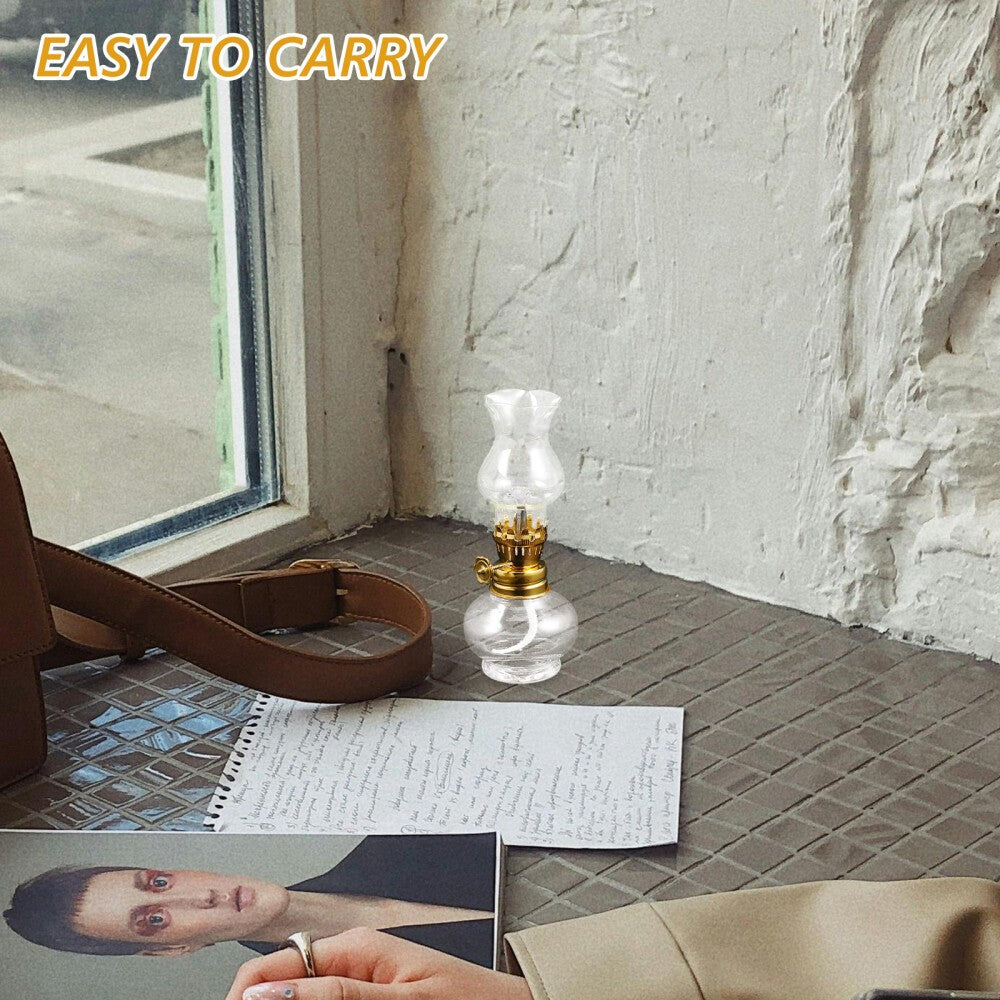 Oil Lamp Chimney Vintage Style Clear Kerosene Lamp Shade Chimney