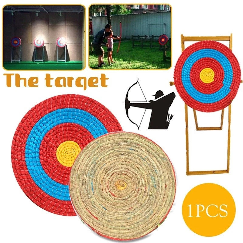 50CM Solid Straw Target Board Bow Arrow Archery Shooting Darts Outdoor Sports