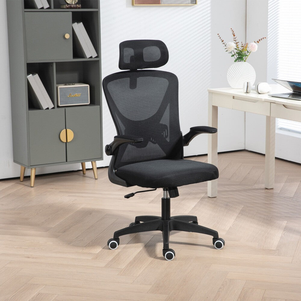 Ergonomic Mesh Office Chair Executive Computer Chair Swivel Height Adjustable UK