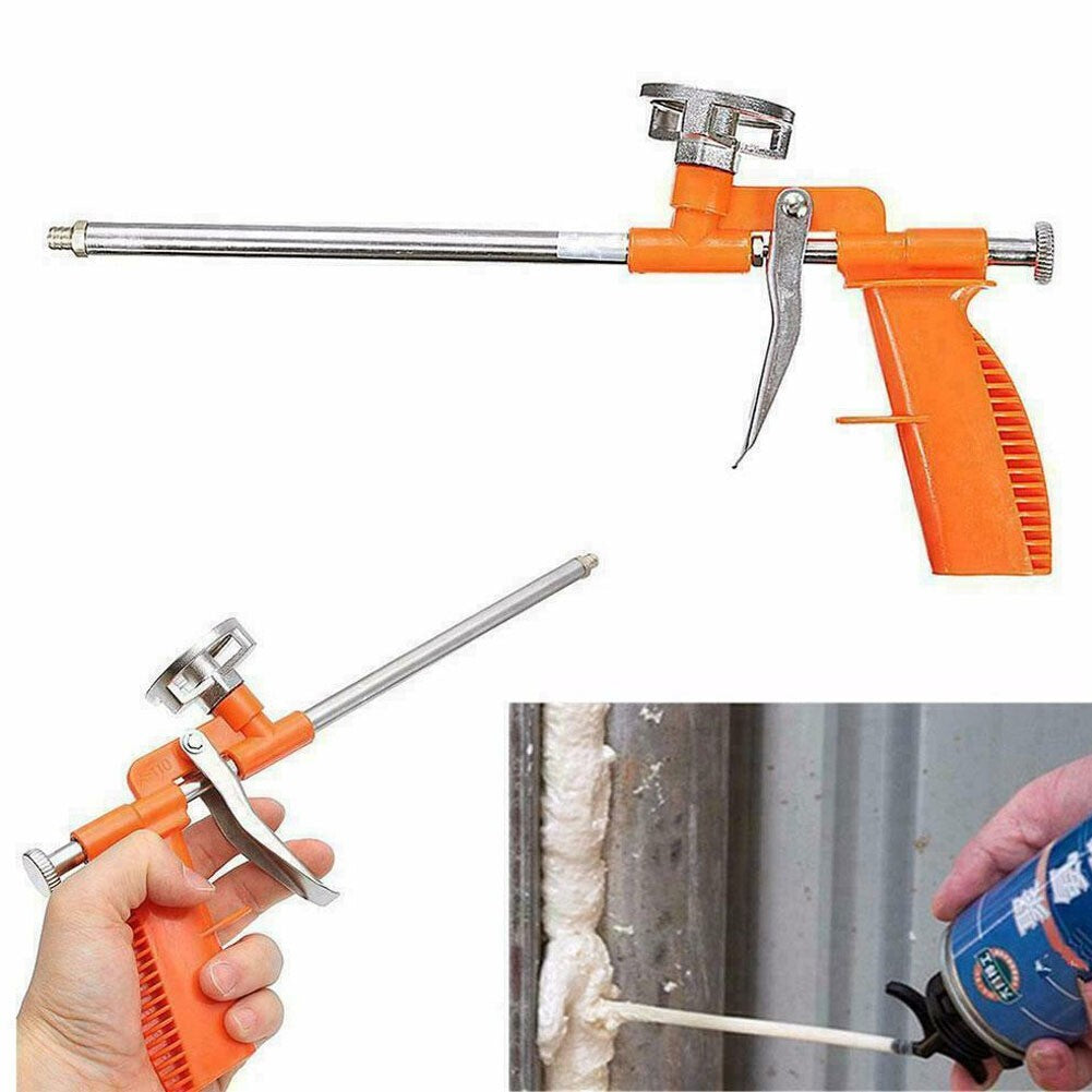 2x Profession Expanding Foam Spray Gun Applicator Chrome Plat Coat Bondit