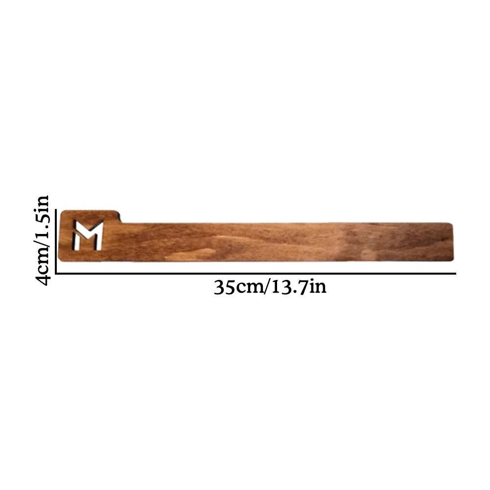 26 Piece Wooden Vinyl Dividers A-Z for Alphabetical Record Organization