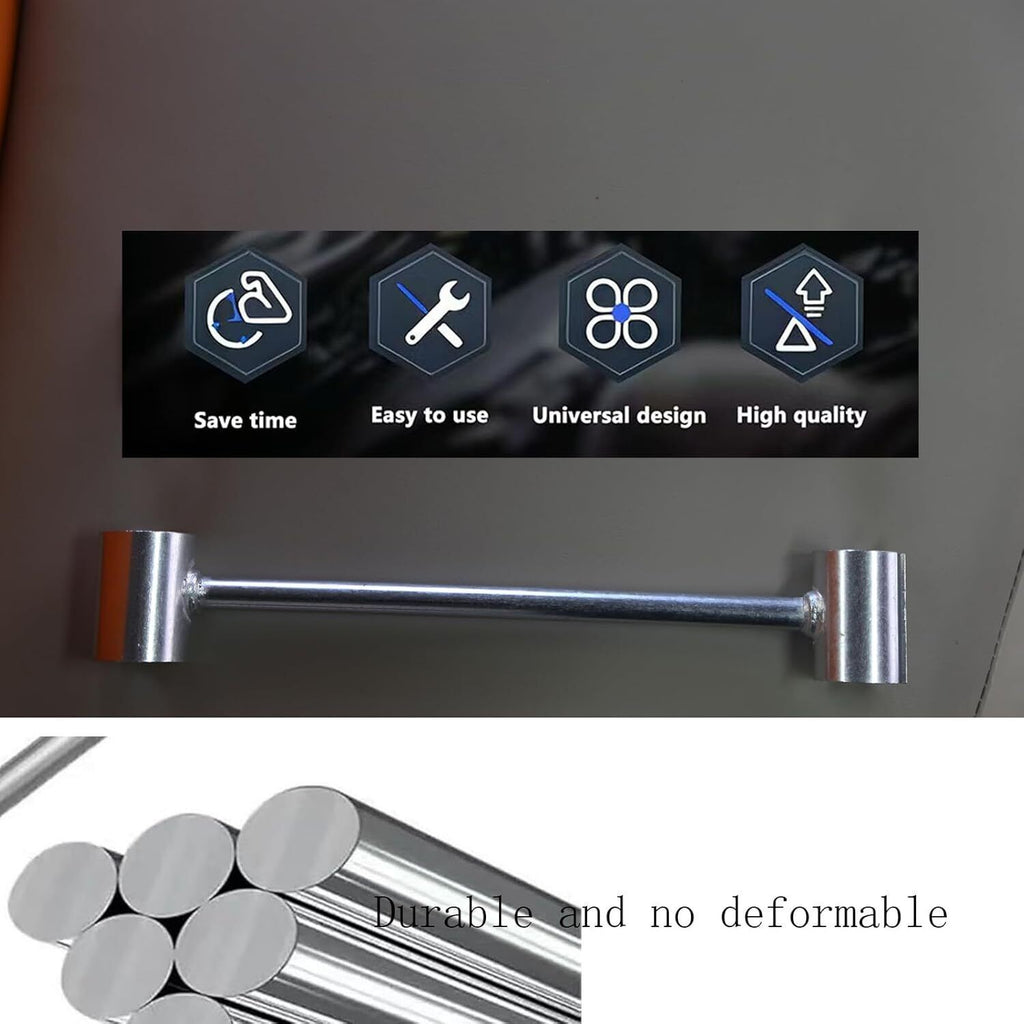 Gap Adjusting Hinge Repair Spanner Steel Double Head Door Tool UK