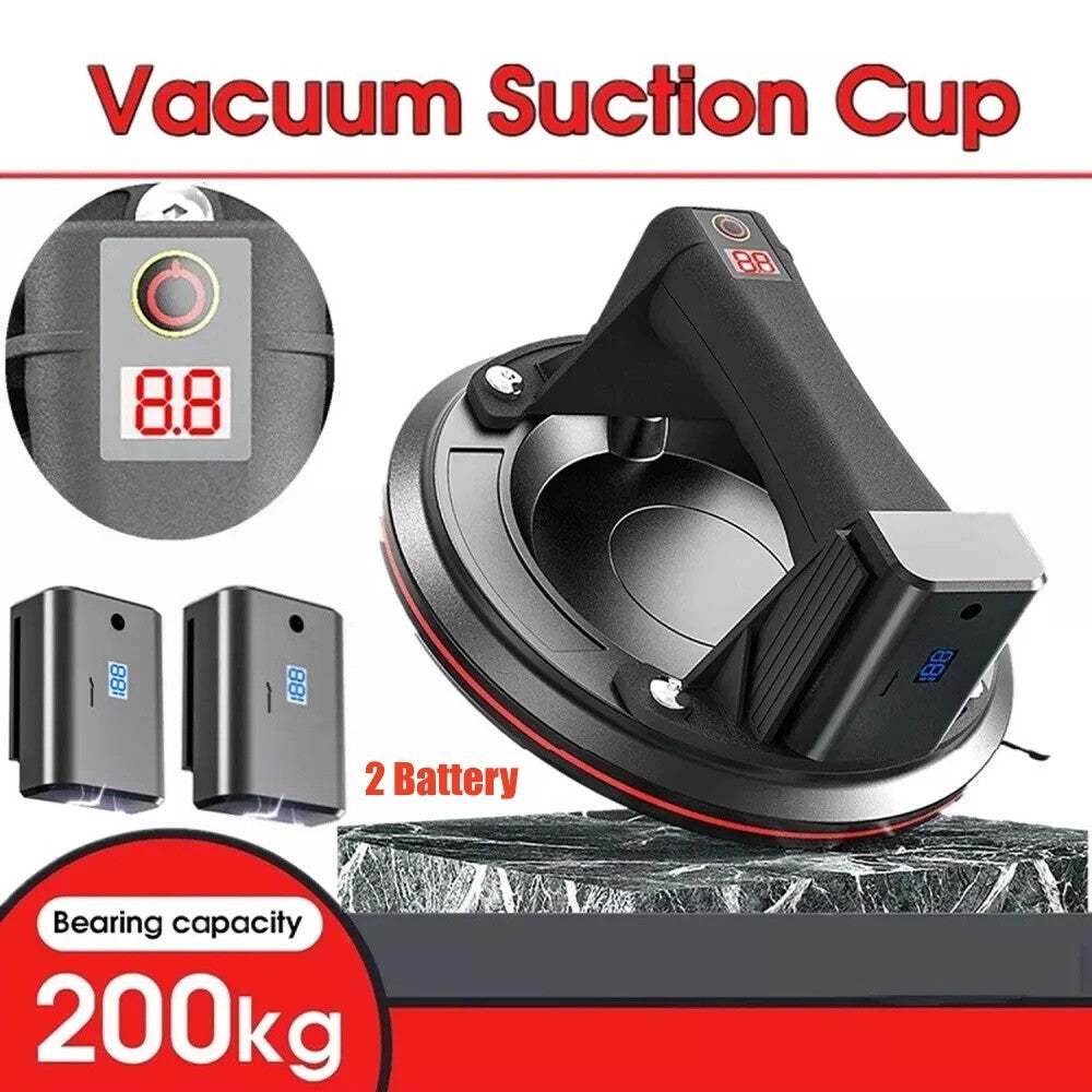 Electric Vacuum Suction Cup Heavy Duty Lifter for Granite Glass Drywall Tile~