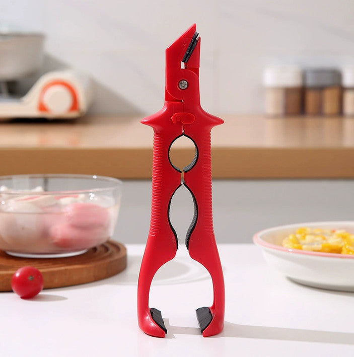3-in-1 Hot Plate Gripper, Multi-angle Anti-Scald Bowl Hot Plate Grabber Tool