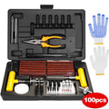 100pcs Tyre Puncture Repair Kit Heavy Duty Tire Mending Tool Set Car Motorbike